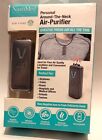 Npf-8-0895 Nuvo Med Personal Around Neck Air Purifier Black Rechargeable Negative Ion