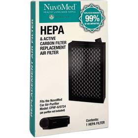 Cphf-6 Nuvomed Caf-12/0807 Vehicle Replacement Hepa Filter Fits Car Air Purifier