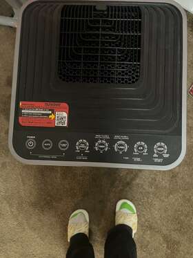 47001 Nuwave Oxypure Smart Air Purifier 5-stage Filtration System Gray New Open