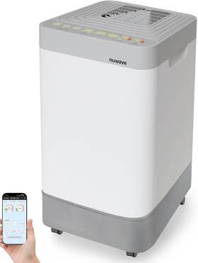 47013 Nuwave Air Purifier For Extra Large Room 2934 Sq Ft Oxypure Smart White