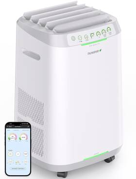 Nuwave 652185472532 Oxypure Zero Smart Air Purifier Large Area Up To 2 002 Sq Ft Dual 4-
