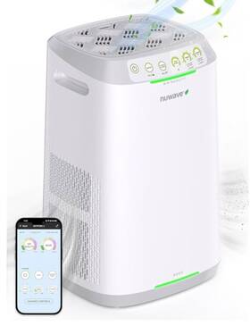 E500 Nuwave 652185901216 Oxypure Zero Smart Air Purifier
