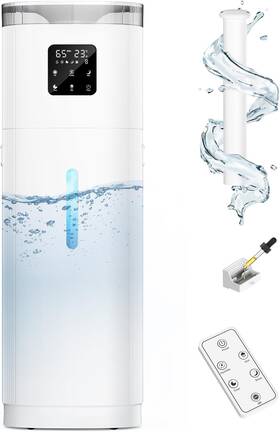Bzt-161 Oeare Humidifier Large Room 4.8gal/18l Whole House 2200 Pure White