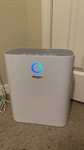 B08lgr56rf Okaysou Apollo 718 Air Purifier For Home Large Room Lightly Used
