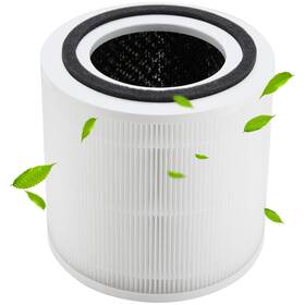 Olixis 792138520313 Air Filter 3-in-1 Hepa For Smoke Pollen Dander Hair Smell High-effici