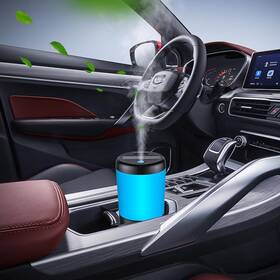 One Fire 778299299558 Car Diffuser Desk Humidifiers For Office 7 Colors C-black