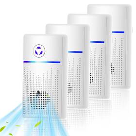 Oneluner 753885465807 Air Ionizers For Home 4pack 2026 Upgraded Plugin Purifier With Negative I