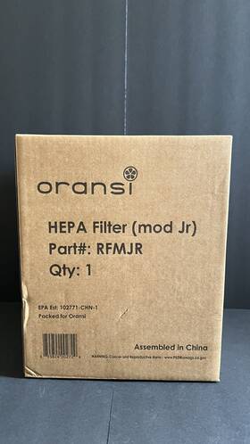 102771-chn-1 Oransi 855824002729 New Mod Hepa Replacement Air Purifying Filter Rfmjr