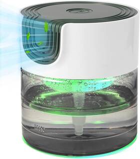 Oxyvana 744110414080 Water Air Purifiers For Home Quiet Variable Speed Based Purifier With