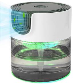 Oxyvana 797457687600 Water Air Purifiers For Home Quiet Variable Speed Based Purifier W