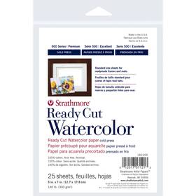 140205 Pacon Strathmore Watercolor Paper Pack 5 Inch X7 -25 Sheets