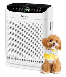 Zx001 Pakeoi 445012292204 Air Purifiers For Home Large Room Up To 3000 Ft With Double Intake Hepa