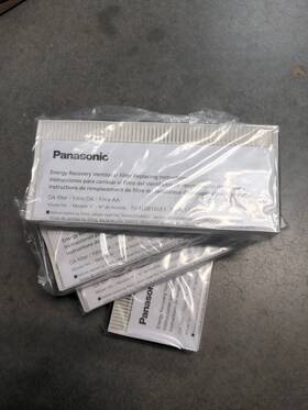 Fv-fl0810ve1 Panosonic 1310ve1 Panasonic Air Filter Fv-fl1310ve1 Pack Of 4 Merv-13