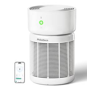 Ap306pmw Philodeco Smart Wifi Air Purifier H13 True Hepa Filter Pm2.5 Monitor 110 Cfm