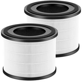 Ap-s0610l Pinrek 777192179820 2pk Filter For Mooka Air Purifier 3 In 1 True Hepa