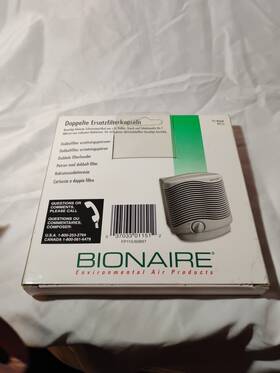 Pa115 Pollenex Fp115 Bonaire Dual Filter Replacement Cartridge