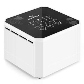 Potulas Air Purifier With True Hepa Filter 3-in-1 Mini Desktop