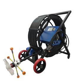 022738-2222 Preasion Ac Duct Cleaning Brush Shaft Flexible Cleaner Hvac Machine 80