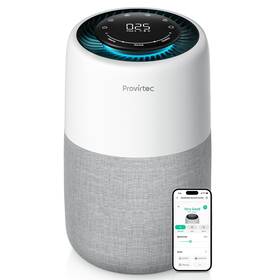 Ap-01-daa0a-eau-new Provirtec Air Purifier For Bedroom Home 5-stage Hepa Filtration System Covers Up To 9