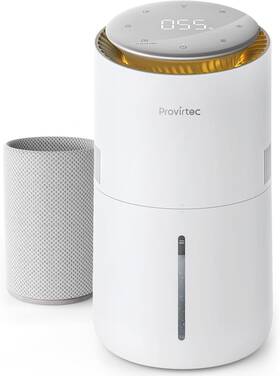 Hc-13 Provirtec Mistfree Evaporative Humidifier For Bedroom 3l No White Dust