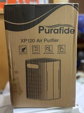 Xp120 Purafide 860008011183 New Air Purifier 7.5 Inch X 11.5 Small Room Hepa
