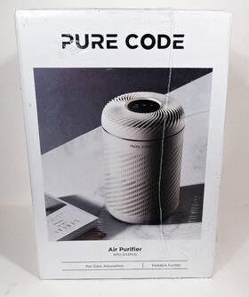 Apu-z43pus Pure Code Air Purifier For Home Bedroom Allergies Pet Hair Odor Absortion