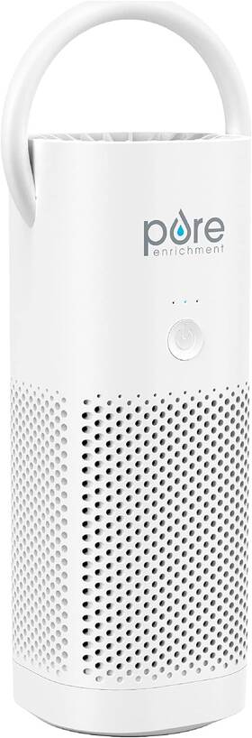 Pure Enrichment 313037998913 Purezone Mini Portable Air Purifier - Cordless True Hepa Filter