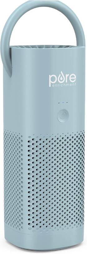 Pure Enrichment 313043629658 Purezone Mini Portable Air Purifier - Cordless True Hepa