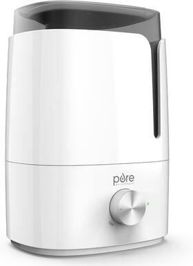 Pure Enrichment 817387020169 Hume Ultrasonic Cool Mist Humidifier - Easy-clean 3.5l White