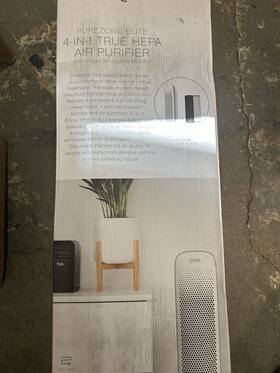 Pure Enrichment 817387026864 Purezone Elite 4-in-1 True Hepa Air Purifier With Smart Quality Monitor