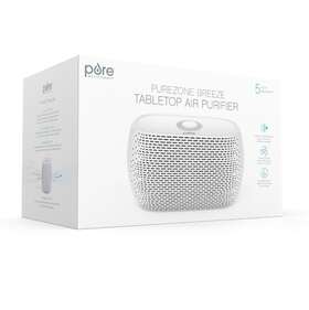 Pure Enrichment 817387028684 Purezone Breeze Tabletop Air Purifier - Brand New