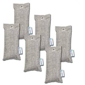 Pure Guardian 817624012919 Air Purifying Bamboo Charcoal Bag 2.6 Oz 6-pack