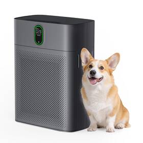 1076 Pureborne 976365833826 Air Purifiers For Home Large Room Bedroom Up To Sq Ft Hepa Filter With