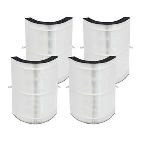 B-t10i-replace Pureburg 4-pack Hepa Filter Compatible With Blueair 3-in-1 T10i Air Purifier