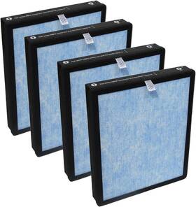 Mk07w-replace Pureburg Hepa Filter Compatible With Aroeve Mk07 And Mk07w Air Purifier 4-pack