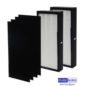 T300 Pureburg Tf30-replacement True Hepa Filter Kit Compatible With Alen T100 Air Purifiers