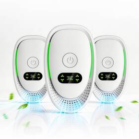 Purifyair 334340299932 Air Ionizers 3 Pack Small Negative Ion Purifiers For Home Bedroom Offi