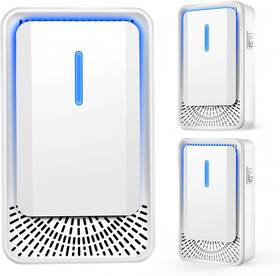 Purifyair 705353078163 Plug In Air Purifier 3 Pack Compact Ionizers For Home And Bedroom Quiet