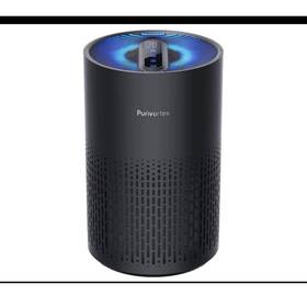Pvx-200 Purivortex True Hepa Portable Air Purifier Wi-fi Alexa Touch Display Black