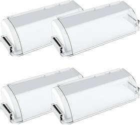 Puz 313052223212 4 Ac Air And Heat Deflector Vents Magnetic Sidewall Ceiling Registers 9 Inch To 15