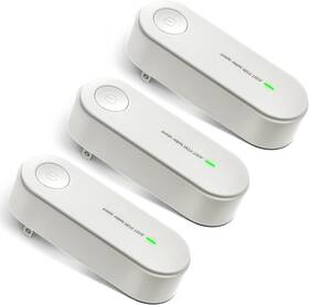 Qualirey 445008940973 3 Pcs Air Purifier Plug In Portable Negative Ion Generator Filterless H