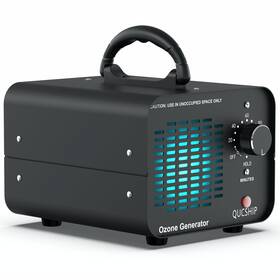 Qucship 795276086109 Ozone Generator 15 000mg/h - O3 Deodorizer High Capacity Commercial Ma