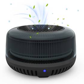 Qt-f012 Queenty Small Air Purifier Car Ionizer With True H13 Hepa Filte