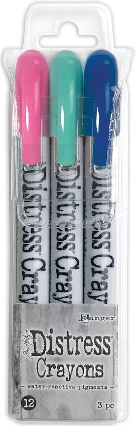 Dbk77190 Ranger 2 Pack Tim Holtz Distress Crayon Set-set #12