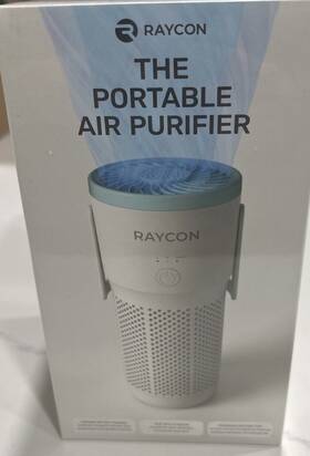 Rha200-23e-blu Raycon 811162031685 Portable Air Purifier Blue White H13 True Hepa Filters New