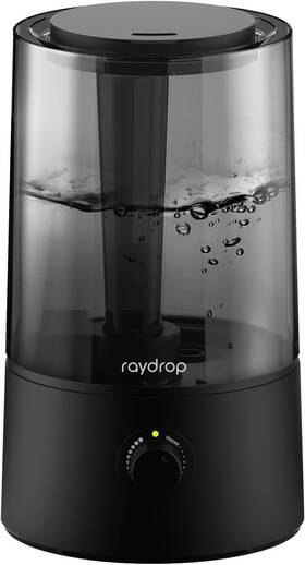 Kc-rd03a-4 Raydrop Humidifiers For Bedroom Home And 4.0l Large Black