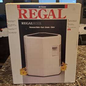 K50250 Regal New Regalaire Air Purifier Cleaner Model Only One On Ebay Rare