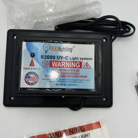 R2000 Reko Lighting 313100542579 Uv-c Air Purifier Whole House Light In Duct For Hvac Ac