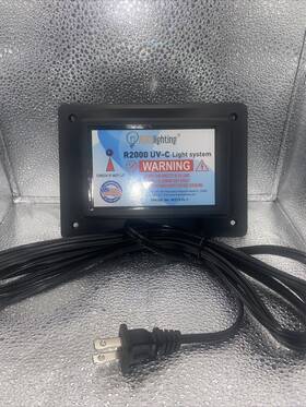 R-2000 Reko Lighting R2000 Uv-c Light Air Sanitizer System Dual Lamp Hvac