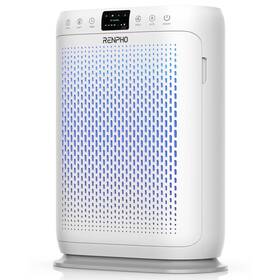 1370 Renpho 744110207880 H13 Hepa Air Purifier Large Room Sqft Auto Sensor Dust Smoke White